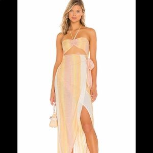 L*space lightweight linen dress.